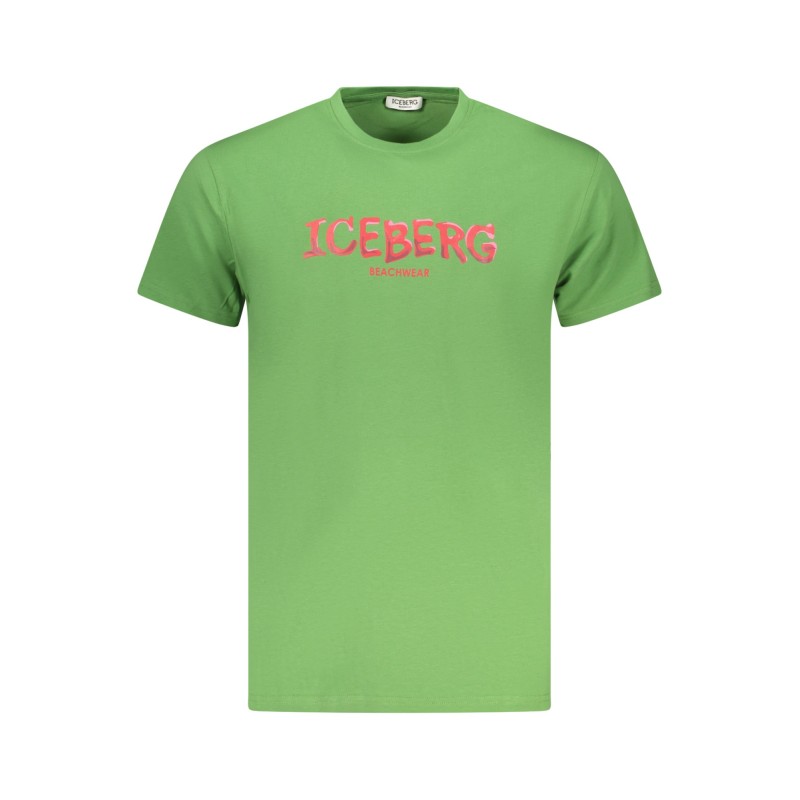 ICEBERG T-SHIRT MANICHE CORTE UOMO VERDE