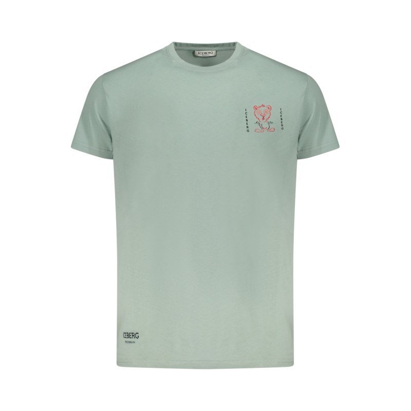 ICEBERG T-SHIRT MANICHE CORTE UOMO VERDE