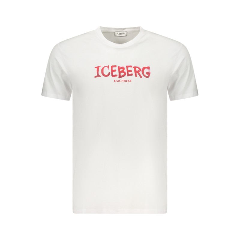 ICEBERG T-SHIRT MANICHE CORTE UOMO BIANCO