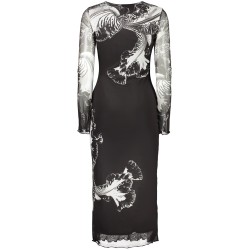 DESIGUAL ABITO LUNGO DONNA NERO