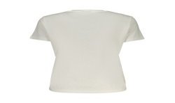 DESIGUAL T-SHIRT MANICHE CORTE DONNA BIANCO