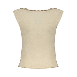 DESIGUAL CANOTTA DONNA BEIGE