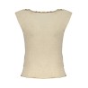 DESIGUAL CANOTTA DONNA BEIGE