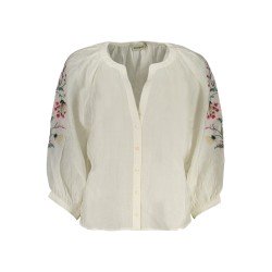 DESIGUAL CAMICIA MANICHE LUNGHE DONNA BIANCO