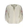 DESIGUAL CAMICIA MANICHE LUNGHE DONNA BIANCO