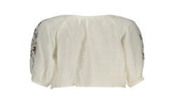 DESIGUAL CAMICIA MANICHE LUNGHE DONNA BIANCO