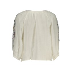DESIGUAL CAMICIA MANICHE LUNGHE DONNA BIANCO
