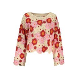 DESIGUAL MAGLIA DONNA BEIGE