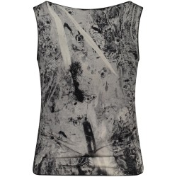 DESIGUAL CANOTTA DONNA NERO