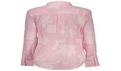 DESIGUAL CAMICIA MANICHE LUNGHE DONNA ROSA