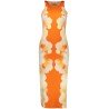 DESIGUAL ABITO LUNGO DONNA ARANCIO