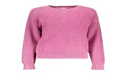 DESIGUAL MAGLIA DONNA ROSA