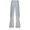 DESIGUAL PANTALONE DONNA AZZURRO