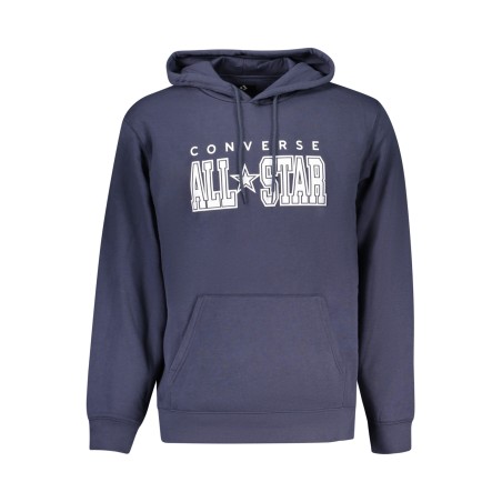 CONVERSE FELPA SENZA ZIP UOMO BLU