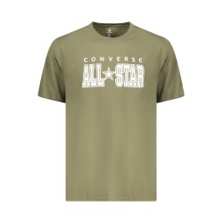 CONVERSE T-SHIRT MANICHE CORTE UOMO VERDE