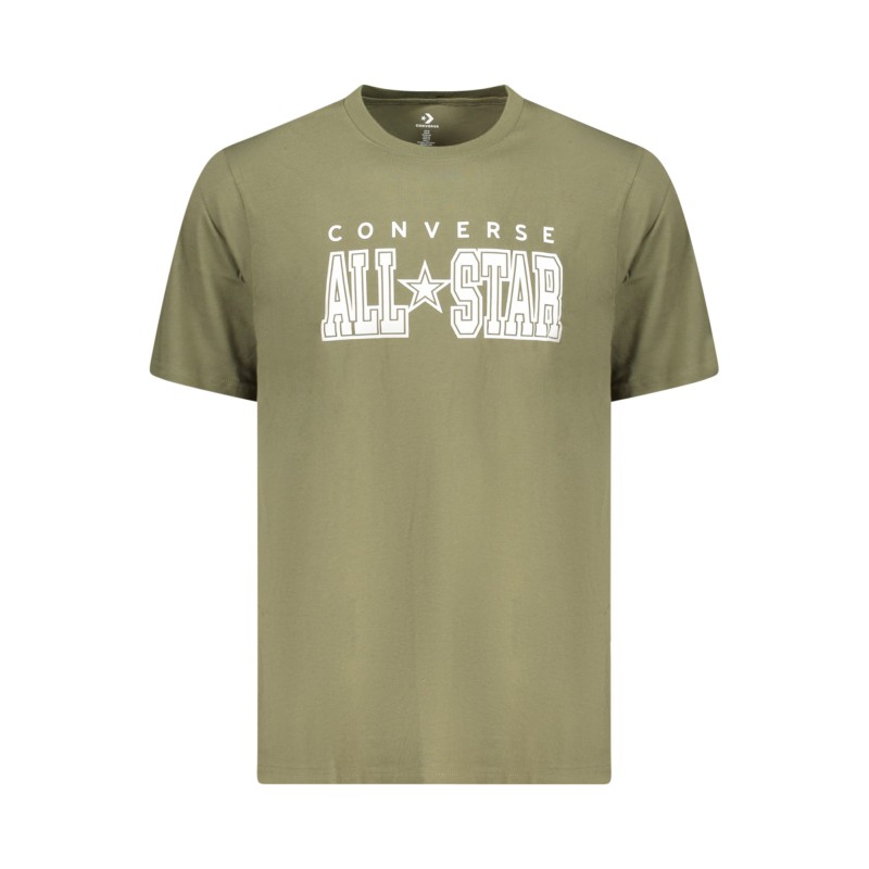 CONVERSE T-SHIRT MANICHE CORTE UOMO VERDE
