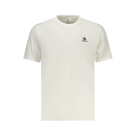 CONVERSE T-SHIRT MANICHE CORTE UOMO BIANCO