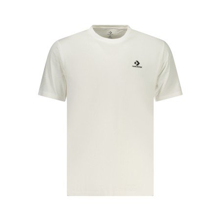 CONVERSE T-SHIRT MANICHE CORTE UOMO BIANCO