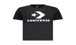 CONVERSE T-SHIRT MANICHE CORTE UOMO NERO