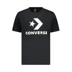 CONVERSE T-SHIRT MANICHE CORTE UOMO NERO