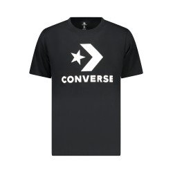 CONVERSE T-SHIRT MANICHE CORTE UOMO NERO