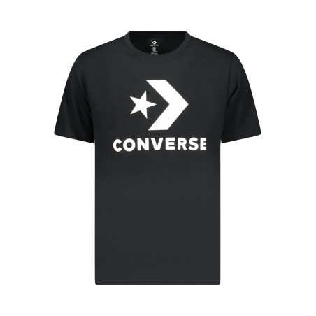 CONVERSE T-SHIRT MANICHE CORTE UOMO NERO