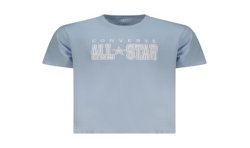 CONVERSE T-SHIRT MANICHE CORTE UOMO AZZURRO