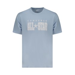 CONVERSE T-SHIRT MANICHE CORTE UOMO AZZURRO