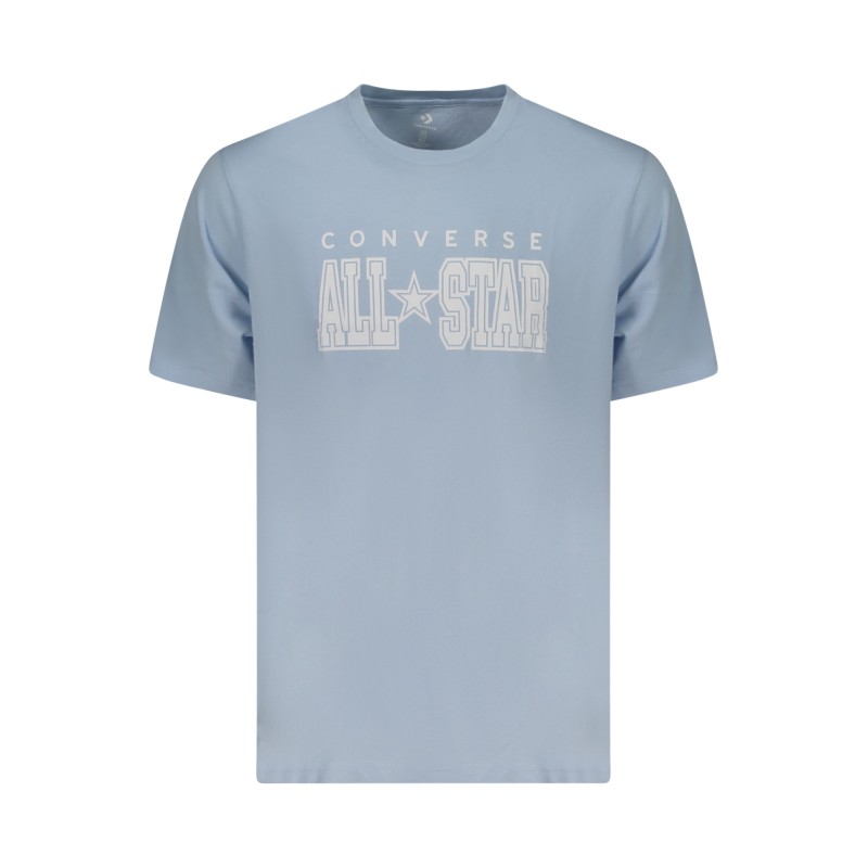 CONVERSE T-SHIRT MANICHE CORTE UOMO AZZURRO