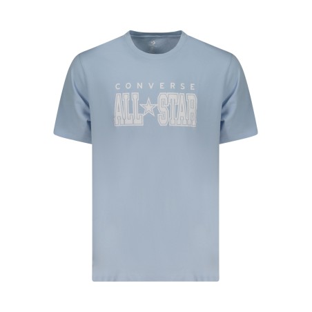 CONVERSE T-SHIRT MANICHE CORTE UOMO AZZURRO