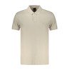 BOSS POLO MANICHE CORTE UOMO BEIGE