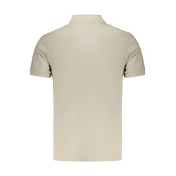 BOSS POLO MANICHE CORTE UOMO BEIGE