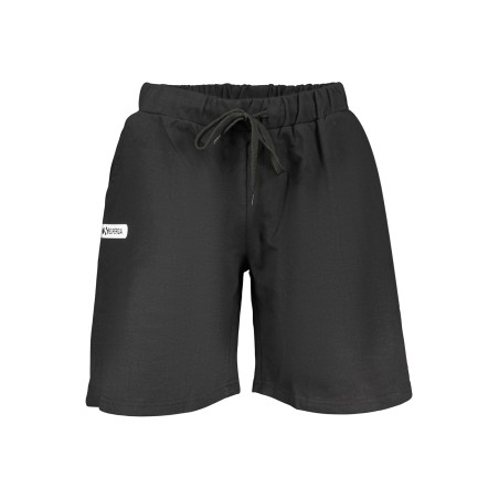 SUPERGA PANTALONE TUTA CORTO UOMO NERO