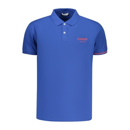 ICEBERG POLO MANICHE CORTE UOMO BLU