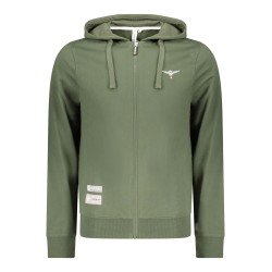 ACCADEMIA MILITARE FELPA CON ZIP UOMO VERDE