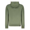 ACCADEMIA MILITARE FELPA CON ZIP UOMO VERDE
