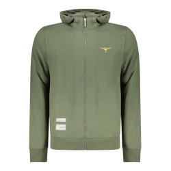 ACCADEMIA MILITARE FELPA CON ZIP UOMO VERDE