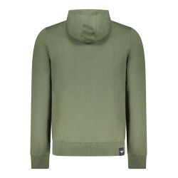 ACCADEMIA MILITARE FELPA CON ZIP UOMO VERDE