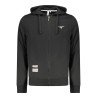 ACCADEMIA MILITARE FELPA CON ZIP UOMO NERO