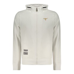 ACCADEMIA MILITARE FELPA CON ZIP UOMO BIANCO