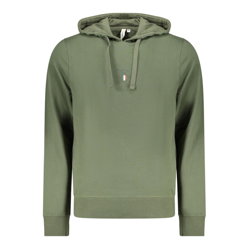 ACCADEMIA MILITARE FELPA SENZA ZIP UOMO VERDE