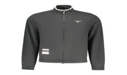 ACCADEMIA MILITARE FELPA CON ZIP UOMO NERO