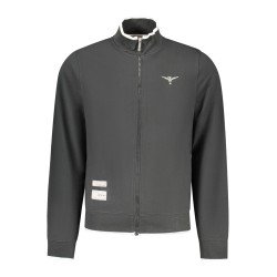 ACCADEMIA MILITARE FELPA CON ZIP UOMO NERO