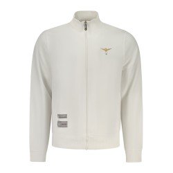 ACCADEMIA MILITARE FELPA CON ZIP UOMO BIANCO