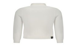 ACCADEMIA MILITARE FELPA CON ZIP UOMO BIANCO