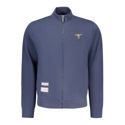 ACCADEMIA MILITARE FELPA CON ZIP UOMO BLU