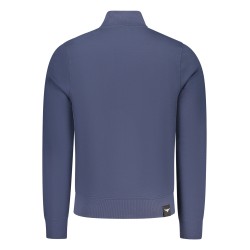 ACCADEMIA MILITARE FELPA CON ZIP UOMO BLU