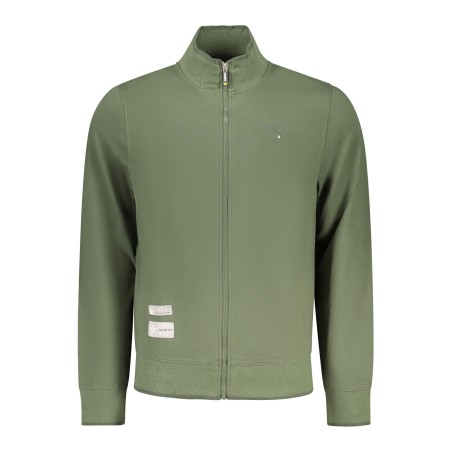 ACCADEMIA MILITARE FELPA CON ZIP UOMO VERDE