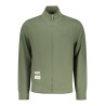 ACCADEMIA MILITARE FELPA CON ZIP UOMO VERDE