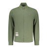 ACCADEMIA MILITARE FELPA CON ZIP UOMO VERDE